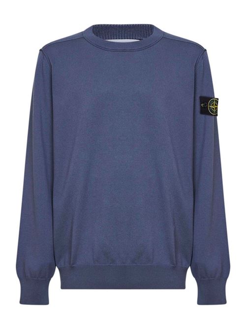 Crew neck sweater with logo STONE ISLAND | L1S155100053S00B2V002D